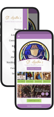 St Agathas home screen