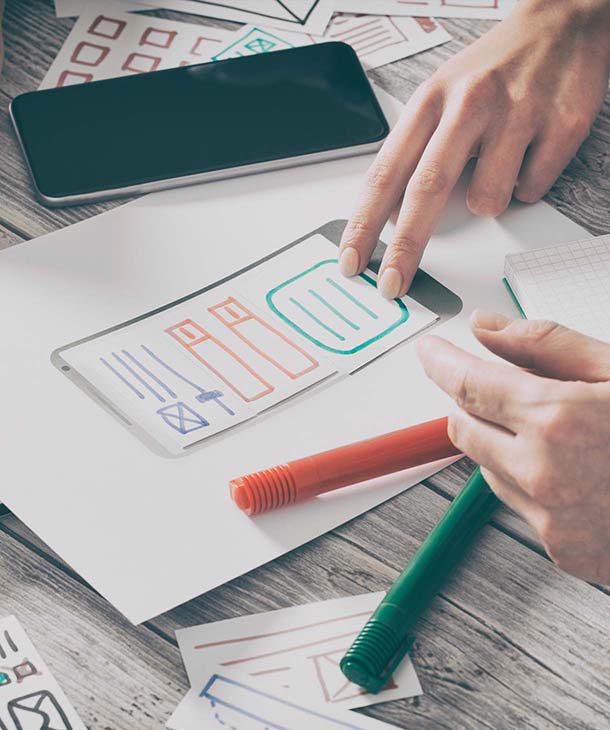 Web Agency Sketching out project